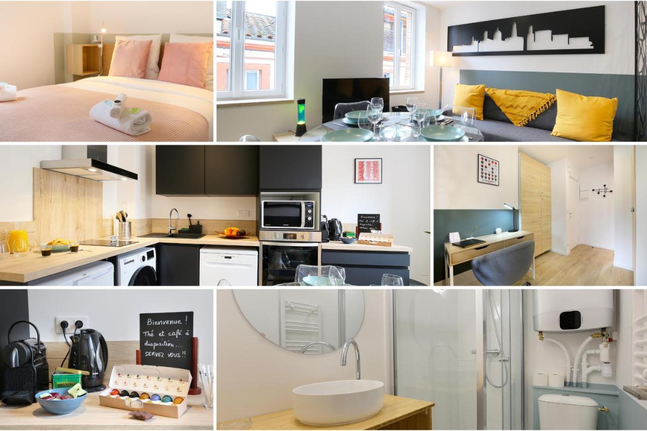 Expat Renting - Entre Piment & Violette - Saint Michel Apartman Toulouse Kültér fotó